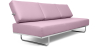 Buy Sofa Bed SQUAR (Convertible) - Faux Leather Mauve 14621 in the Europe
