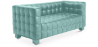 Buy Design Sofa Lukus (2 seats) - Faux Leather Pastel green 13252 - in the EU