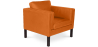 Buy 2334 Design Living room Armchair - Faux Leather Orange 15440 in the Europe