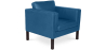 Buy 2334 Design Living room Armchair - Faux Leather Dark blue 15440 - prices