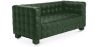 Buy Design Sofa Lukus (2 seats) - Faux Leather Green 13252 - prices