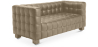 Buy Design Sofa Lukus (2 seats) - Faux Leather Taupe 13252 at MyFaktory