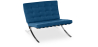 Buy City Armchair - Faux Leather Dark blue 58262 at MyFaktory