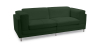 Buy Cava Design Sofa (2 seats) - Faux Leather Green 16611 in the Europe