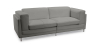 Buy Cava Design Sofa (2 seats) - Faux Leather Grey 16611 in the Europe