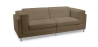 Buy Cava Design Sofa (2 seats) - Faux Leather Taupe 16611 - in the EU