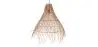 Buy Woven Rattan Pendant Light, Boho Bali Style - Perca Natural 60489 - in the EU