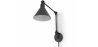 Buy Lamp Wall Light - Adjustable Reading Light - Nira Black 60515 - in the EU