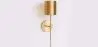 Buy Lamp Wall Light - LED Gold Metal - Fiya Gold 60521 - in the EU
