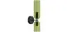 Buy Lamp Wall Light - Crystal and Metal - Hat Green 60523 - prices