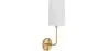 Buy Lamp Wall Light - Gold with Fabric Shade - Sawe Gold 60524 - in the EU