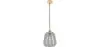 Buy Amaia pendant lamp - Crystal and metal Grey 60530 - in the EU