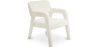 Buy Upholstered Dining Chair - White Boucle - Larsa White 60544 - in the EU
