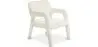 Buy Upholstered Dining Chair - White Boucle - Larsa White 60544 - in the EU
