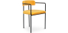Buy Upholstered Dining Chair - Velvet - Yara Yellow 60545 at MyFaktory