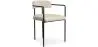Buy Upholstered Dining Chair - White Boucle - Yara White 60546 - in the EU