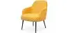Buy Velvet upholstered Armchair - Jeve Yellow 60548 - in the EU