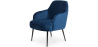 Buy Upholstered Dining Chair - Velvet - Jeve Dark blue 60548 in the Europe