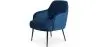 Buy Velvet upholstered Armchair - Jeve Dark blue 60548 in the Europe