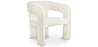 Buy Upholstered Dining Chair - White Boucle - Alexa White 60551 - in the EU