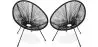 Buy  Pack Acapulco Chair x2 - Black Legs - New edition Black 60611 - in the EU