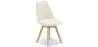 Buy Upholstered Dining Chair - White Boucle - Tulipe White 60614 - in the EU