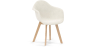 Buy Dining Chair - Boucle Upholstery - Amir  White 60617 - in the EU