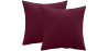 Buy Pack of 2 velvet cushions - cover and filling - Lenay Cognac 60631 in the Europe