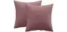 Buy Pack of 2 velvet cushions - cover and filling - Lenay Pink 60631 with a guarantee