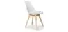 Buy Dining Chair Nordic – Scandinavian Style – Brielle White 58293 - in the EU