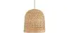 Buy Rattan Ceiling Lamp - Boho Bali Design Pendant Lamp - 30cm - Carva Natural 60634 - in the EU
