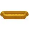 Buy Velvet Upholstered Sofa - 3/4 seats - Lumun Yellow 60640 - in the EU