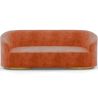 Buy 3/4-Seater Velvet Upholstered Sofa - Treya Brick 60648 home delivery