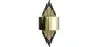 Buy Golden Wall Lamp - Sconde - Heyra Aged Gold 60664 - in the EU