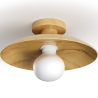 Buy Ceiling Lamp - Wooden Wall Light - Goodman Natural 60675 - in the EU