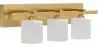 Buy Aged Gold Wall Lamp - 3-Light Sconce - Senda Aged Gold 60682 - in the EU
