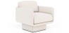 Buy Bouclé Upholstered Armchair - Chair - Ren White 61000 - in the EU