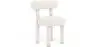 Buy Dining Chair - Upholstered in Bouclé Fabric - Reece White 60709 - in the EU