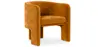 Buy Velvet Upholstered Armchair - Connor Mustard 60700 - in the EU