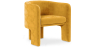 Buy Velvet Upholstered Armchair - Connor Yellow 60700 at MyFaktory