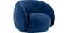 Buy Curved Velvet Upholstered Armchair - William Dark blue 60692 - in the EU