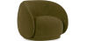 Buy Curved Velvet Upholstered Armchair - William Olive 60692 home delivery