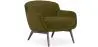 Buy Velvet Upholstered Armchair - Selvi Olive 60694 with a guarantee