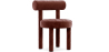 Buy Dining Chair - Upholstered in Velvet - Reece Chocolate 60708 in the Europe