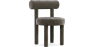 Buy Dining Chair - Upholstered in Velvet - Reece Taupe 60708 home delivery