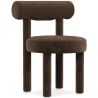 Buy Dining Chair - Upholstered in Velvet - Reece Taupe 60708 - prices