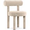 Buy Dining Chair - Upholstered in Velvet - Reece White 60708 - in the EU