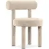 Buy Dining Chair - Upholstered in Velvet - Reece Beige 60708 - in the EU
