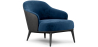 Buy  Velvet Upholstered Armchair - Renaud Dark blue 60704 in the Europe