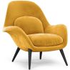 Buy Velvet Upholstered Armchair - Opera Yellow 60706 at MyFaktory